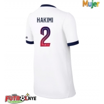 Camiseta Paris Saint-Germain Achraf Hakimi #2 Visitante Equipación para mujer 2026-27 manga corta